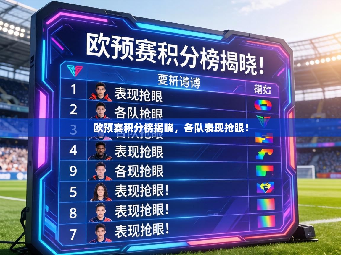 欧预赛积分榜揭晓,各队表现抢眼! 第2张